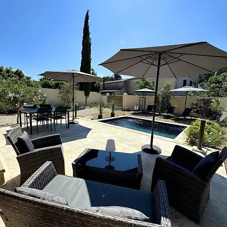 Les Lauriers Blancs Air-Conditioned Villa With Swimming Pool LʼIsle-sur-la-Sorgue Buitenkant foto
